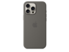 iPhone 16 Pro Max Silikon Case mit MagSafe – Steingrau
