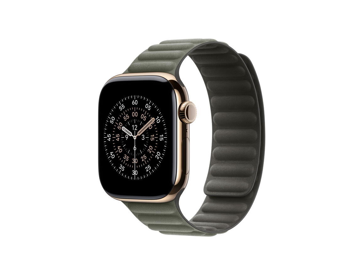 42 mm Armband mit Magnetverschluss Silbergrau - M/L