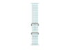 49 mm Ocean Armband Kristallblau – Titan Natur