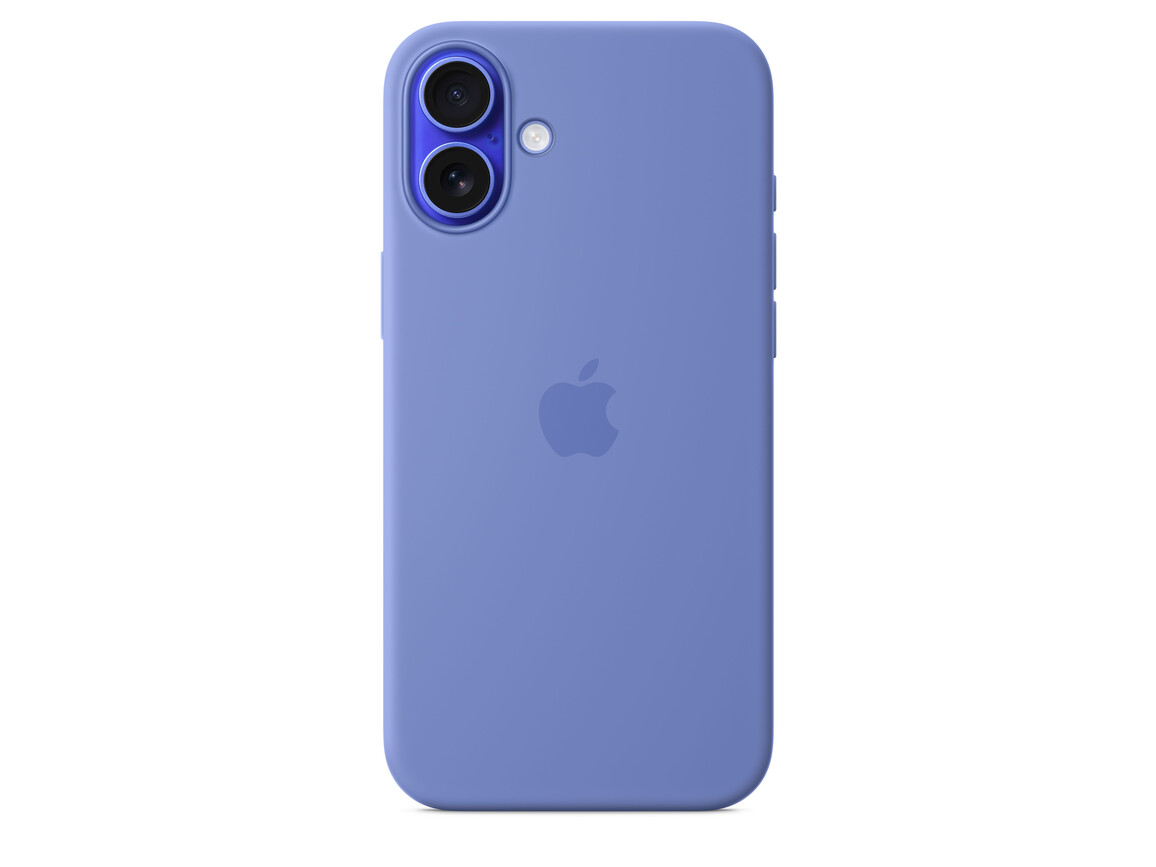 iPhone 16 Plus Silikon Case mit MagSafe – Veilchen