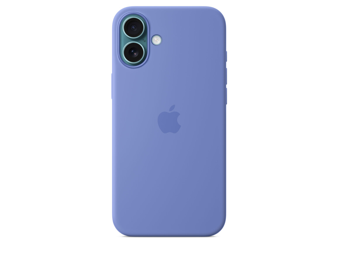 iPhone 16 Plus Silikon Case mit MagSafe – Veilchen