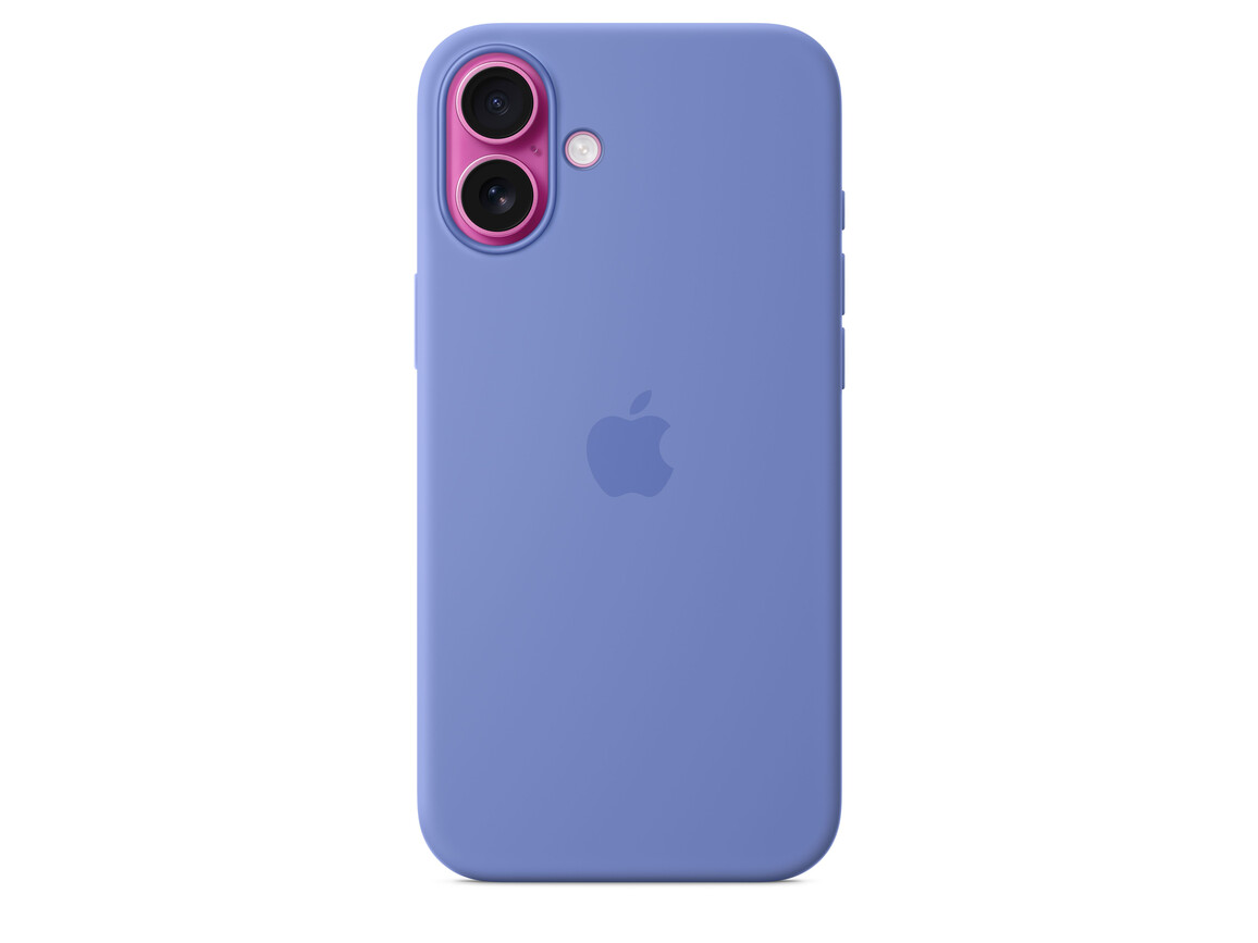 iPhone 16 Plus Silikon Case mit MagSafe – Veilchen