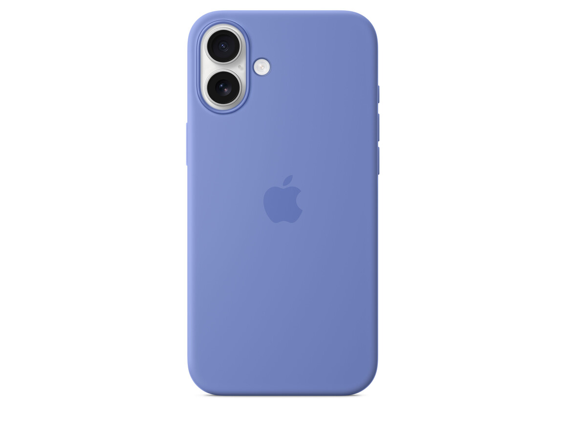 iPhone 16 Plus Silikon Case mit MagSafe – Veilchen