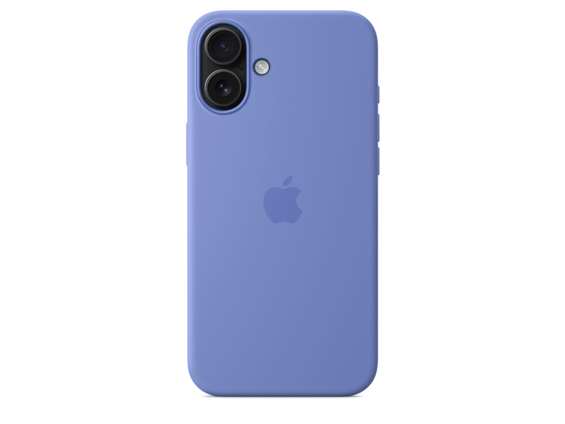 iPhone 16 Plus Silikon Case mit MagSafe – Veilchen