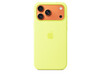 iPhone 17 Pro Max Silikon Case mit MagSafe - Neongelb