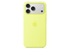 iPhone 17 Pro Max Silikon Case mit MagSafe - Neongelb