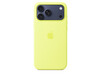 iPhone 17 Pro Max Silikon Case mit MagSafe - Neongelb