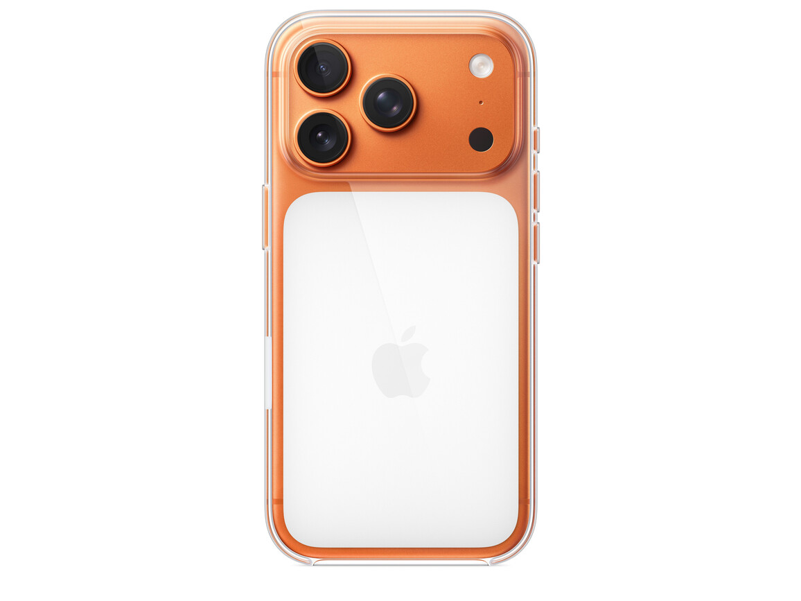 iPhone 17 Pro Clear Case mit MagSafe iPhone 17 Pro Clear Case mit MagSafe