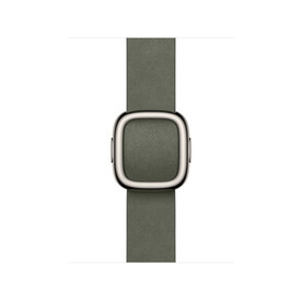 42 mm Armband mit Moderner Schließee Silbergrau - Medium