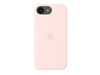 iPhone 17e Silikon Case mit MagSafe – Hellrosa