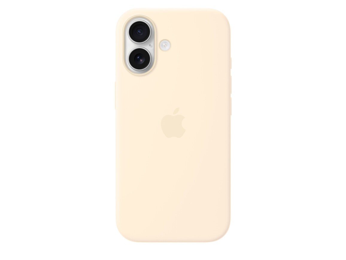 iPhone 17 Silikon Case mit MagSafe - Vanille iPhone 17 Silikon Case mit MagSafe - Vanille