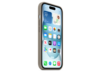 iPhone 15 Silikon Case mit MagSafe – Tonbraun