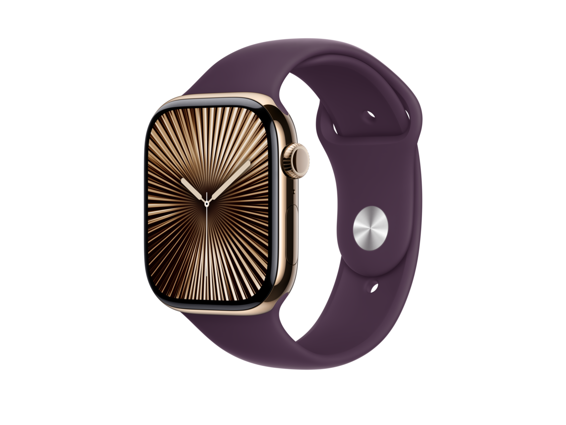 46 mm Sportarmband Pflaume – M/L