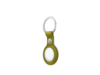 AirTag Feingewebe Schlüsselanhänger – Chartreuse