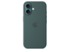 iPhone 16 Silikon Case mit MagSafe – Seegrün