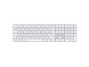 Magic Keyboard mit Touch ID und Ziffernblock für Mac Modelle mit Apple Chip Chip – Englisch (International) – Weiße Tasten Magic Keyboard mit Touch ID und Ziffernblock für Mac Modelle mit Apple Chip Chip – Englisch (International) – Weiße Tasten
