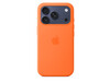 iPhone 17 Pro Silikon Case mit MagSafe - Orange iPhone 17 Pro Silikon Case mit MagSafe - Orange