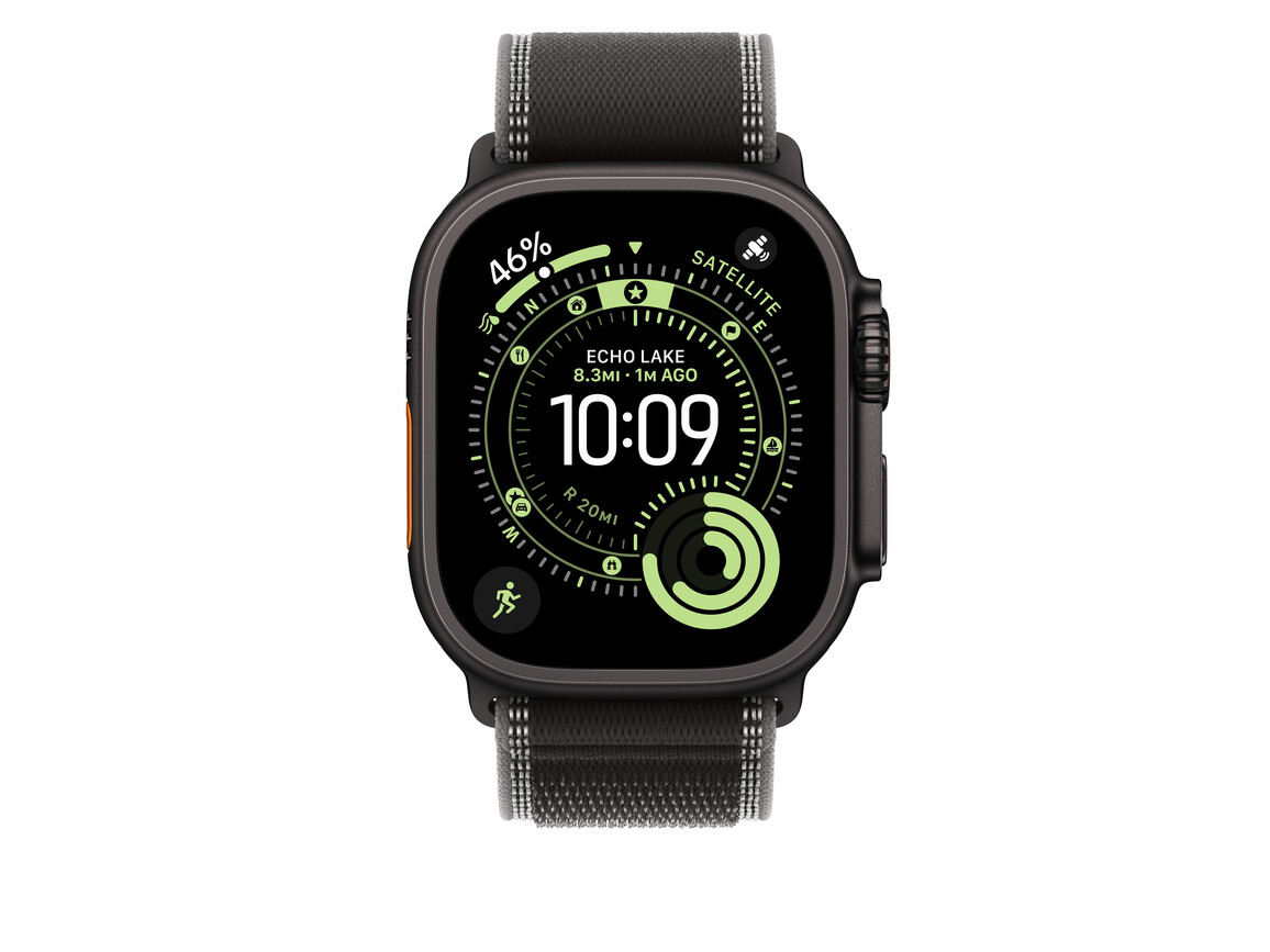 49 mm Trail Loop Schwarz/Kohlegrau – M/L – Titan Schwarz