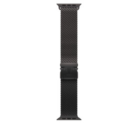 49 mm Milanaise Armband Titan Schwarz – S