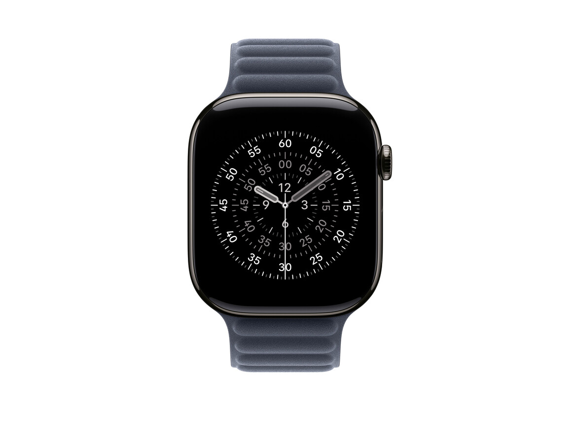 46 mm Armband mit Magnetverschluss Navy - M/L
