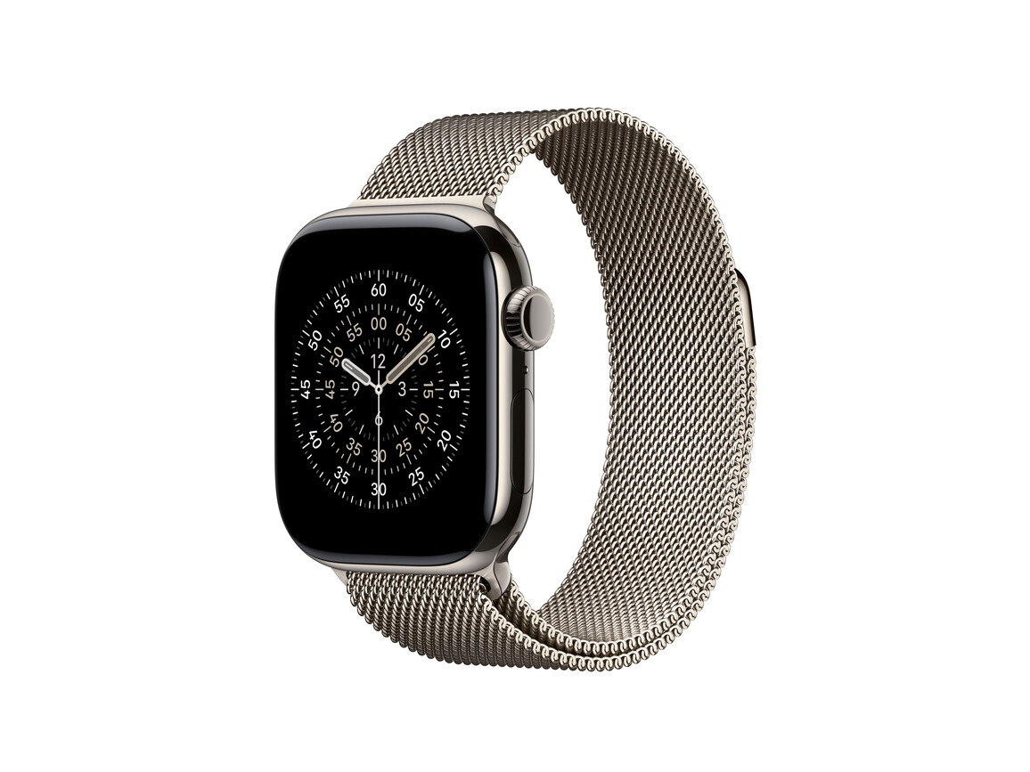 40 mm Milanaise Armband Natur