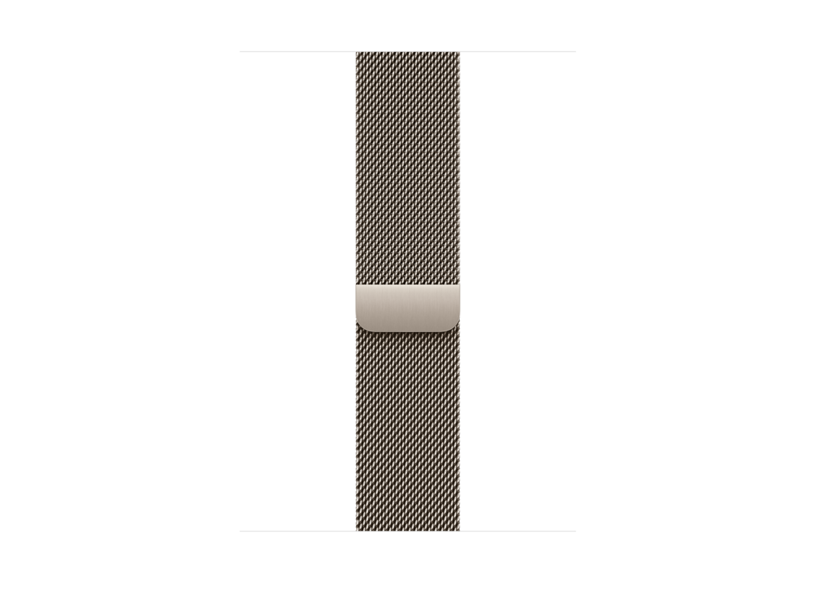 46 mm Milanaise Armband Natur – S/M