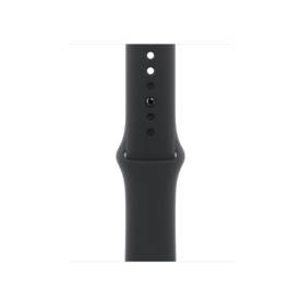 42 mm Sportarmband Schwarz – M/L
