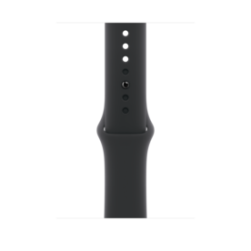 46 mm Sportarmband Schwarz – M/L