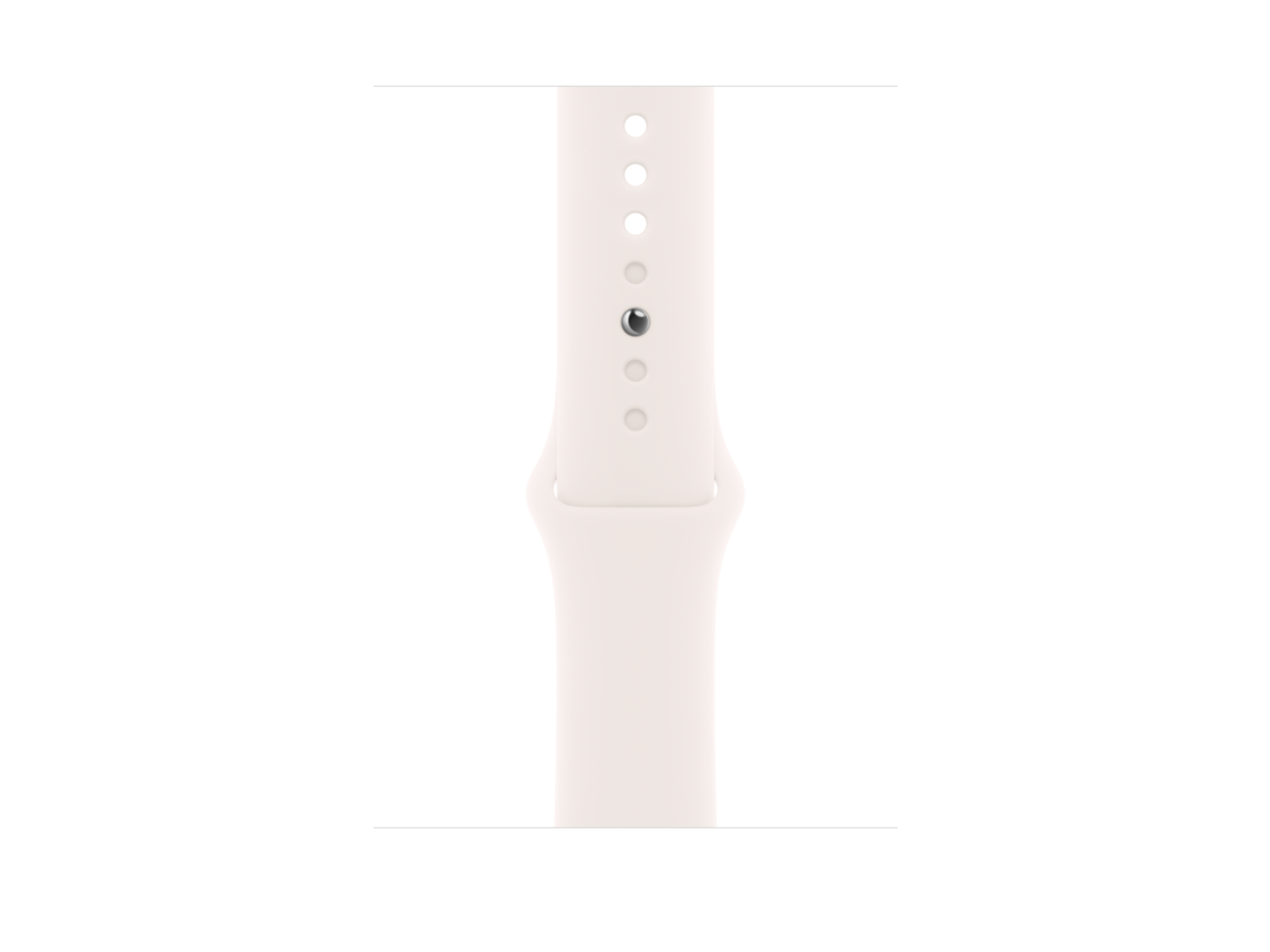 46 mm Sportarmband Blassrosa – S/M