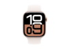 46 mm Sportarmband Blassrosa – M/L