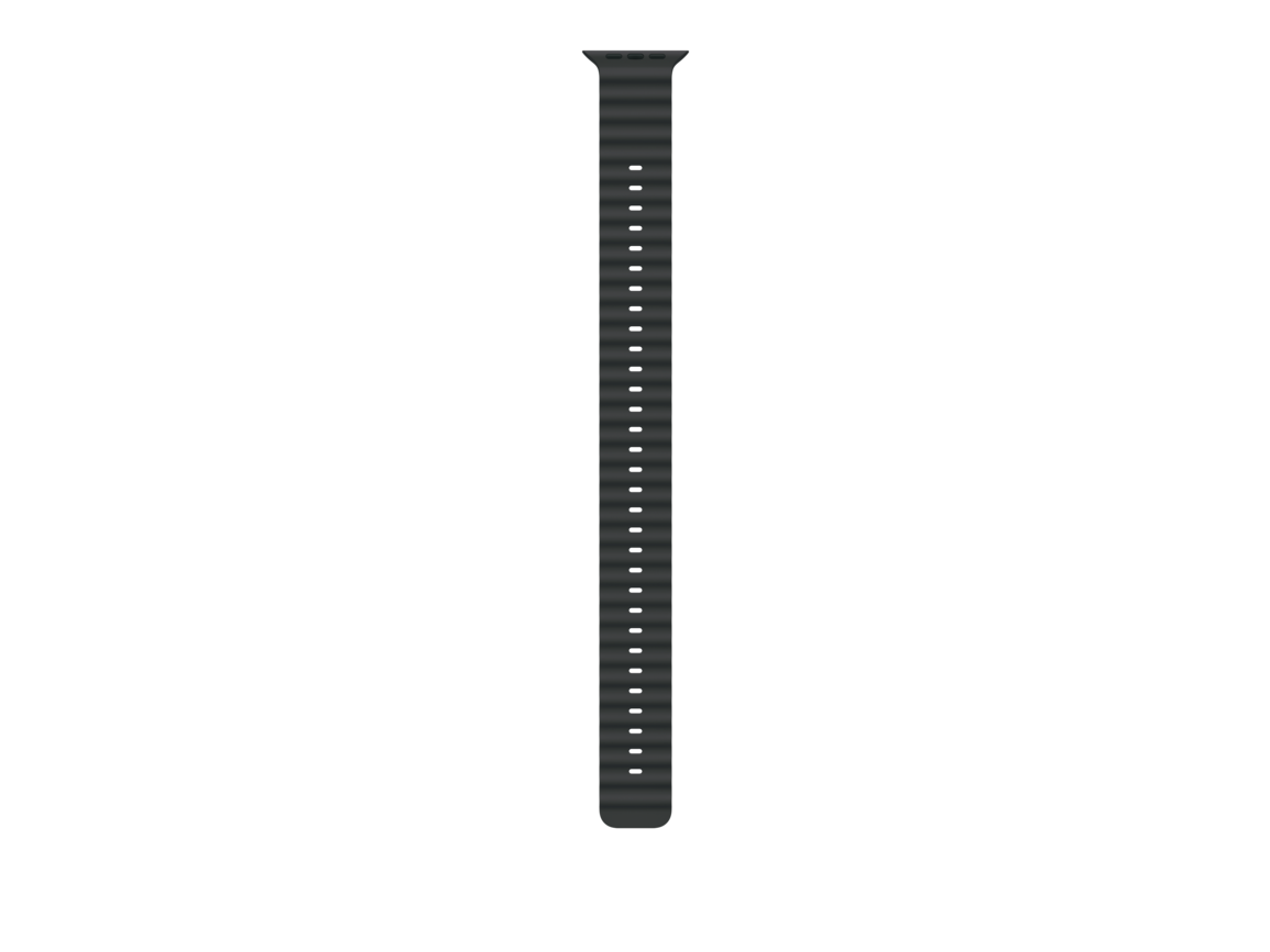 Verlängerung für 49 mm Ocean Armband Schwarz – Titan Natur