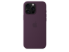 iPhone 16 Pro Max Silikon Case mit MagSafe – Pflaume
