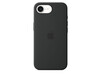 iPhone 16e Silikon Case − Schwarz