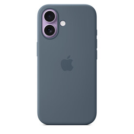 iPhone 17 Silikon Case mit MagSafe - Maritimblau