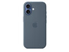 iPhone 17 Silikon Case mit MagSafe - Maritimblau