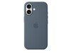 iPhone 17 Silikon Case mit MagSafe - Maritimblau