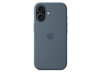 iPhone 17 Silikon Case mit MagSafe - Maritimblau