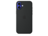 iPhone 16 Plus Silikon Case mit MagSafe – Schwarz