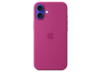 iPhone 16 Plus Silikon Case mit MagSafe – Fuchsia