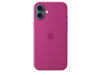 iPhone 16 Plus Silikon Case mit MagSafe – Fuchsia