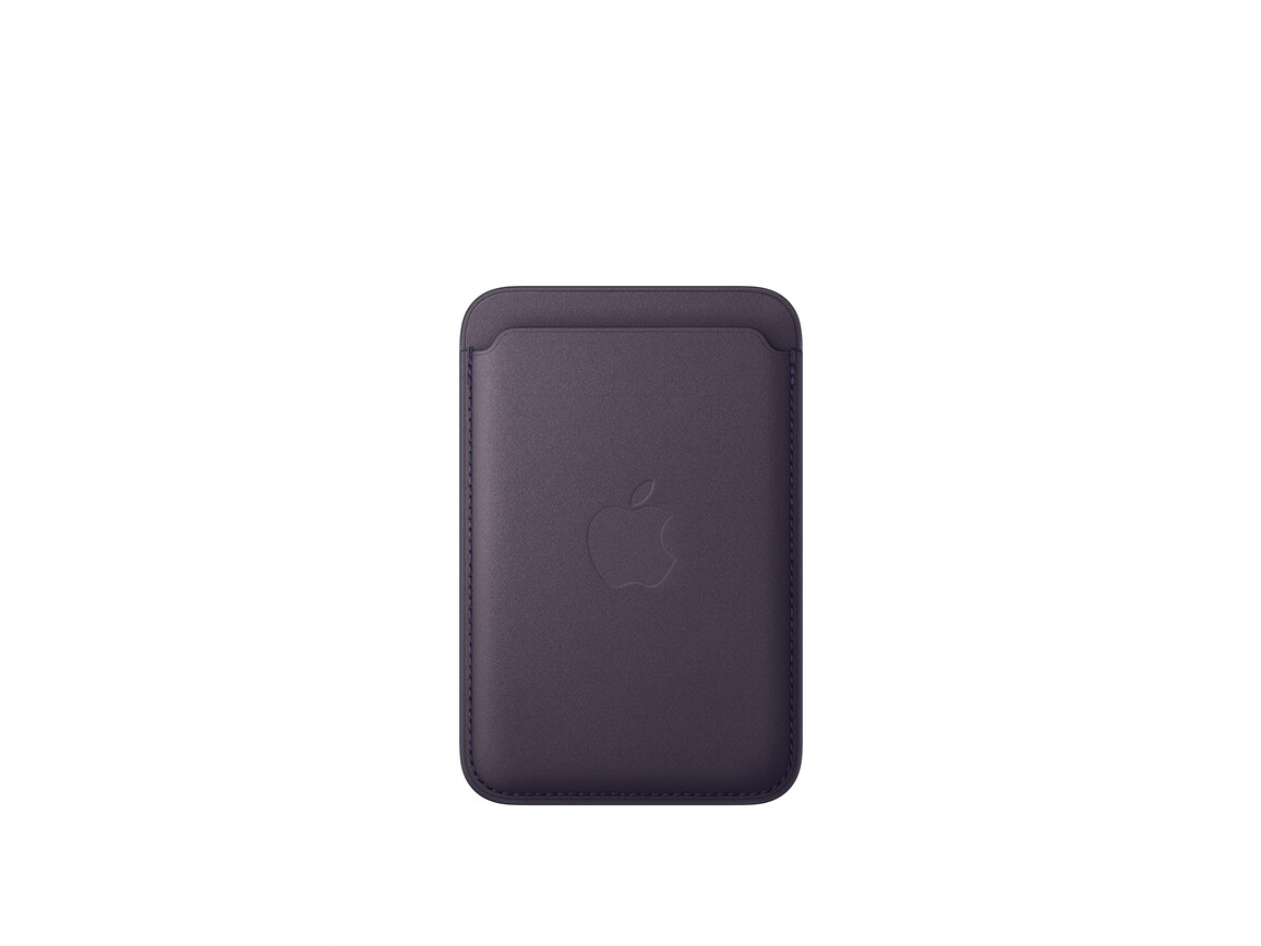 iPhone Feingewebe Wallet mit MagSafe – Mitternachtsviolett