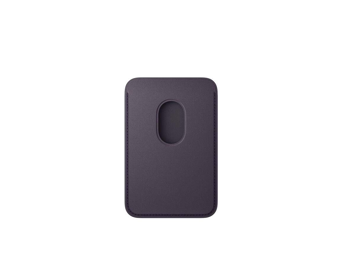 iPhone Feingewebe Wallet mit MagSafe – Mitternachtsviolett