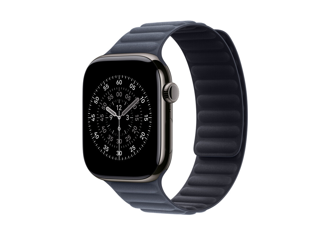 46 mm Armband mit Magnetverschluss Navy - S/M