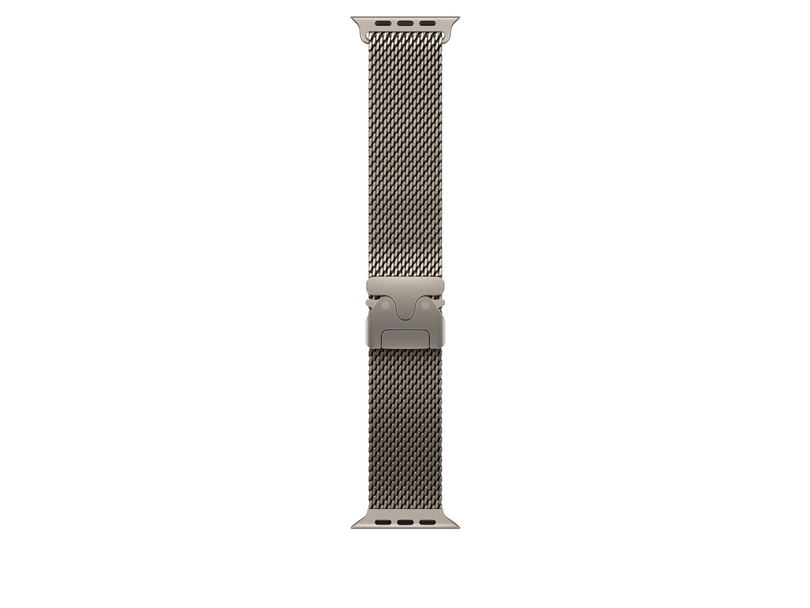 49 mm Milanaise Armband Titan Natur – S
