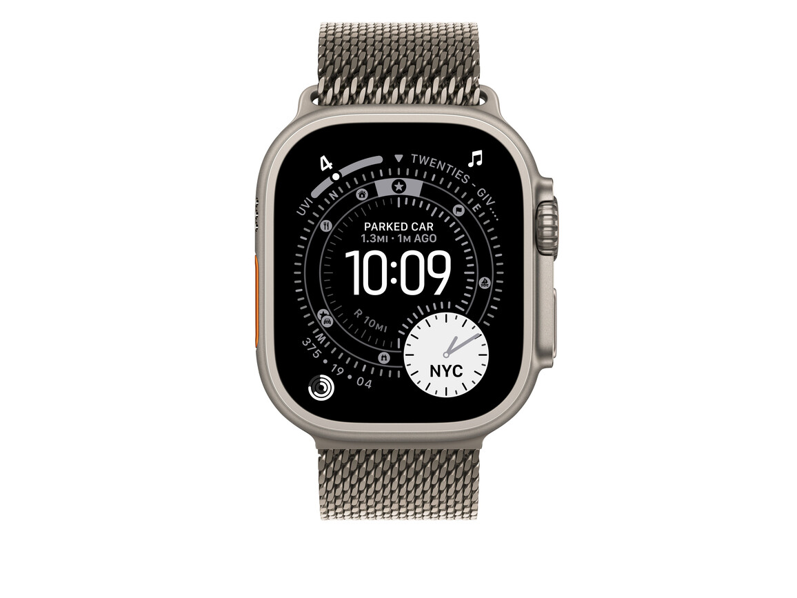 49 mm Milanaise Armband Titan Natur – S