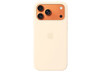iPhone 17 Pro Max Silikon Case mit MagSafe - Vanille