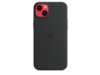 iPhone 14 Plus Silikon Case mit MagSafe - Mitternacht