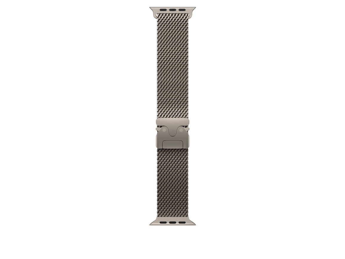 49 mm Milanaise Armband Titan Natur – S