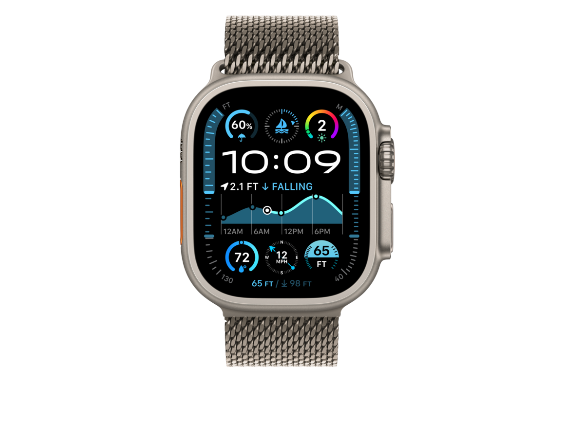 49 mm Milanaise Armband Titan Natur – S