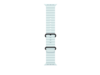 49 mm Ocean Armband Kristallblau – Titan Schwarz